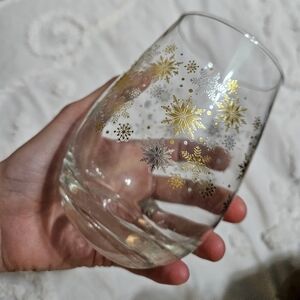 MCM Atomic Snowflake Gold & Silver Glass Set (2) ❄️ Silver and Gold